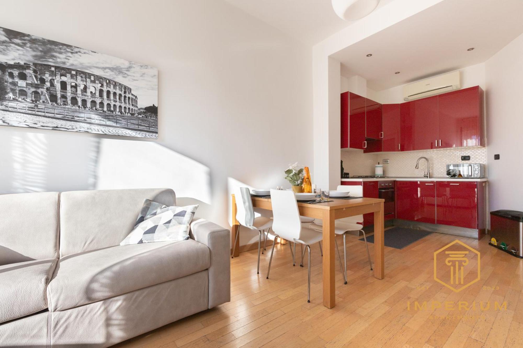 Apartamento Imperium Deluxe - 300mt To Metro B, 3 Bedrooms, Panoramic View, A-c Roma